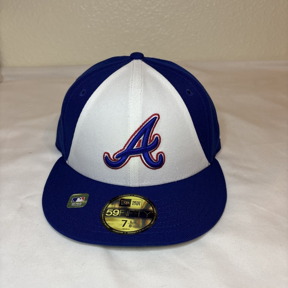 New Era 59Fifty Atlanta Braves City Connect "Keep Swinging" Hank Aaron Hat 7 1/8